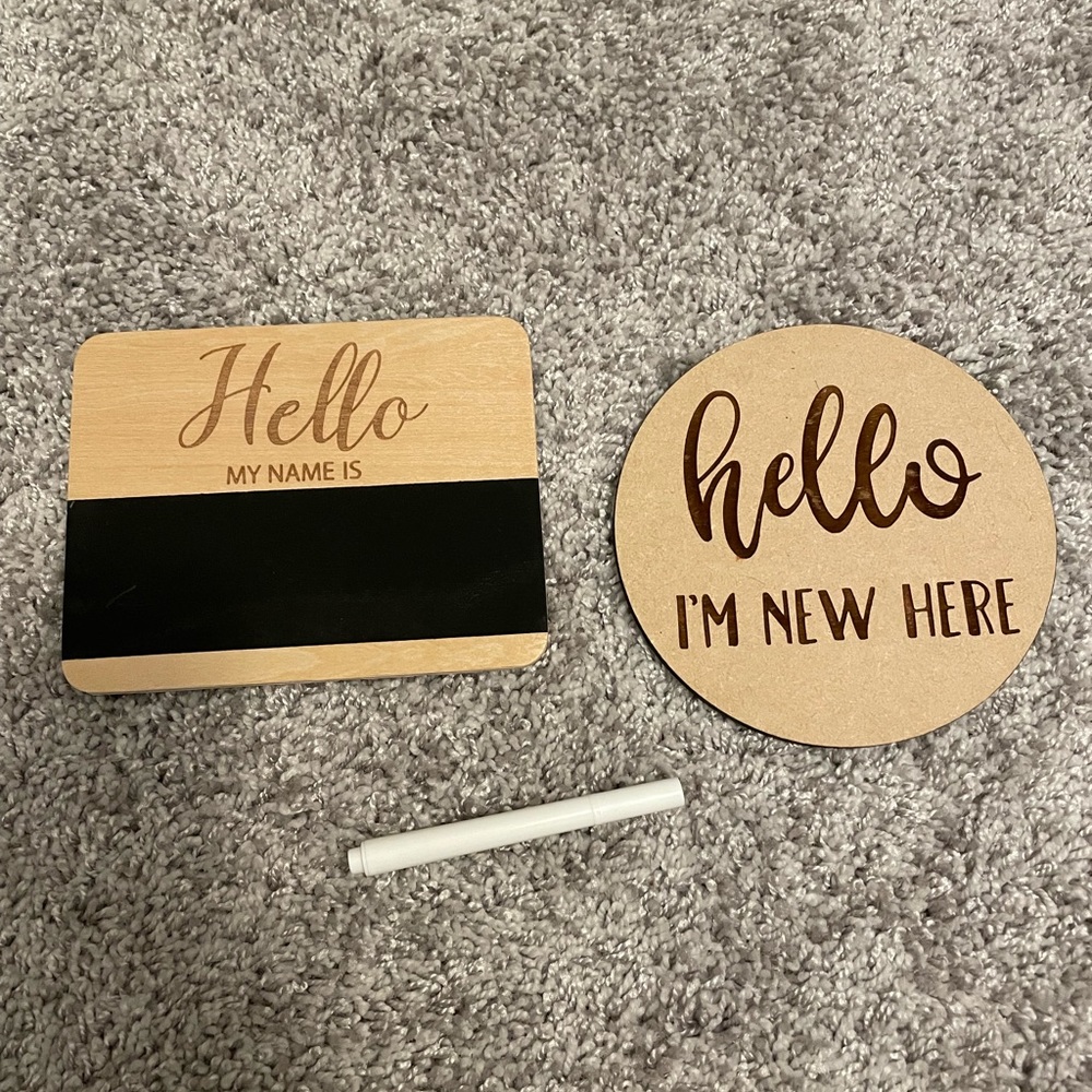 Newborn announcements